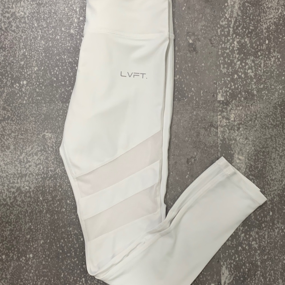LVFT white leggings